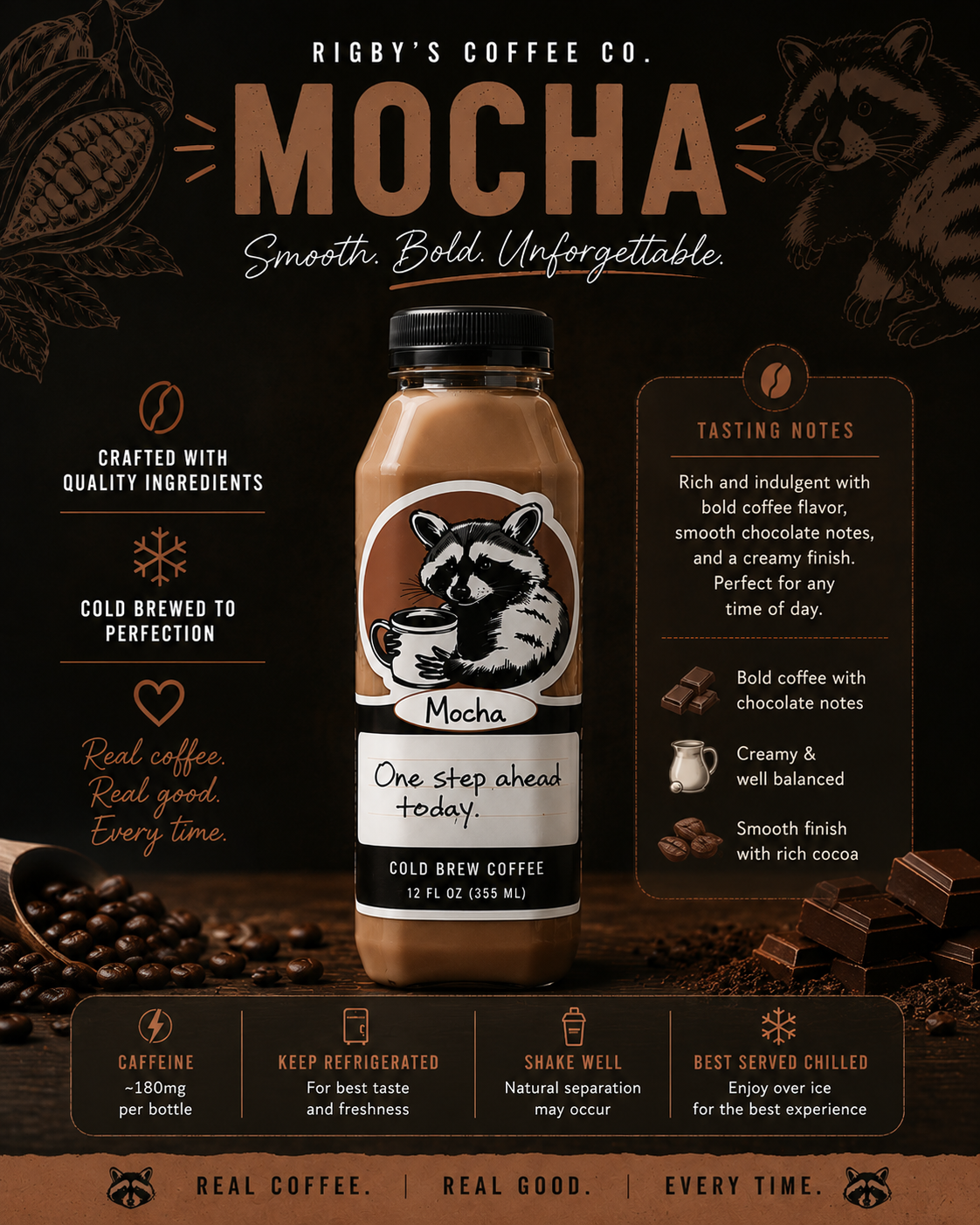 Mocha Cold Brew 12 OZ